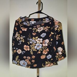 NWT American Eagle Floral Wrap Mini Skirt High Waist Skirt